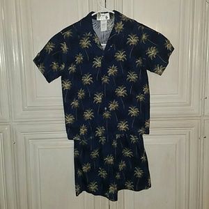 Hawaiian Shirt and Shorts set